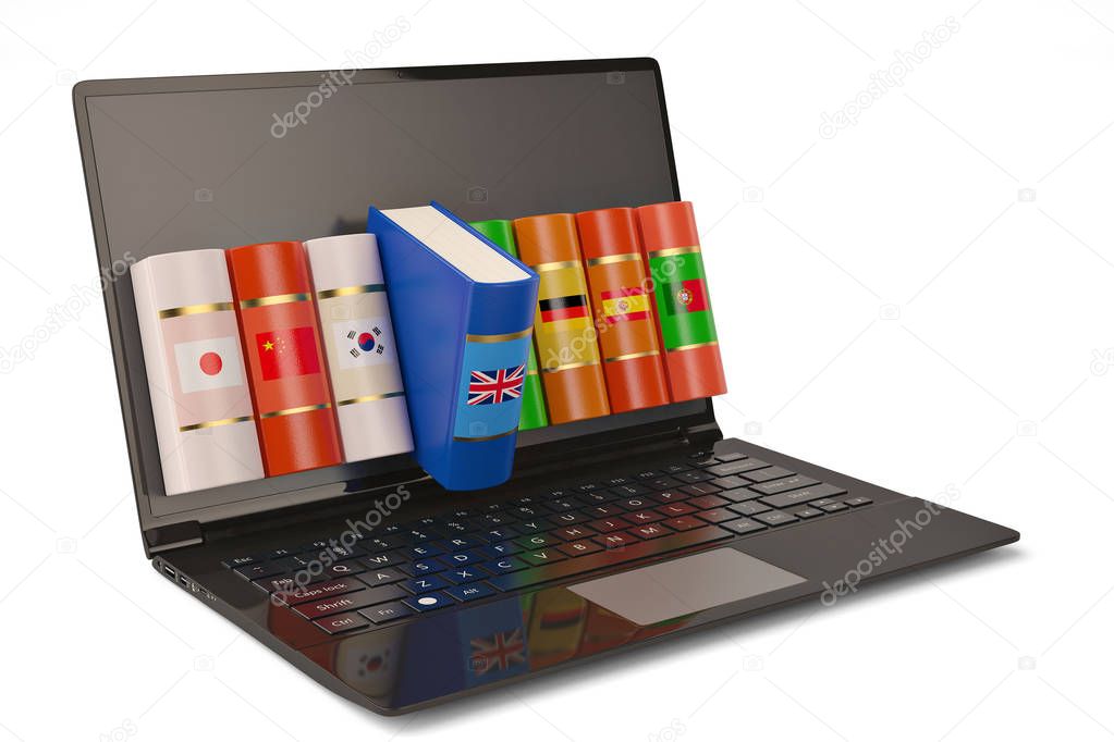 Dutch and German language translation concept